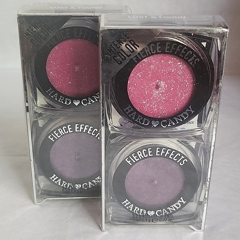 Hard Candy Fierce Effects Eyeshadow Lot of 2(LOST&FOUND)